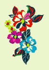 花矢量