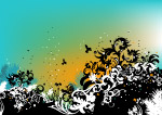 时尚花边 韩式花纹矢量图22