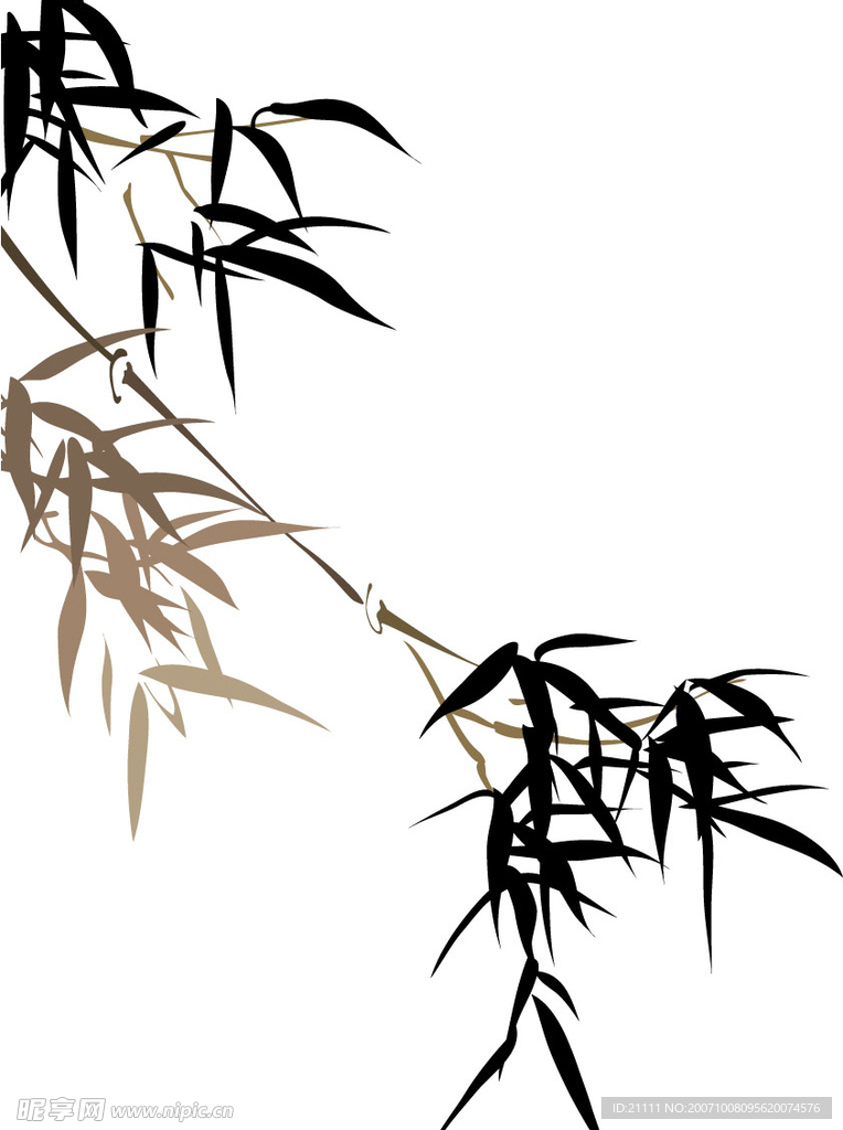 矢量竹子