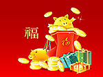 猪礼品图片