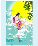 嫦娥奔月（系列8张）