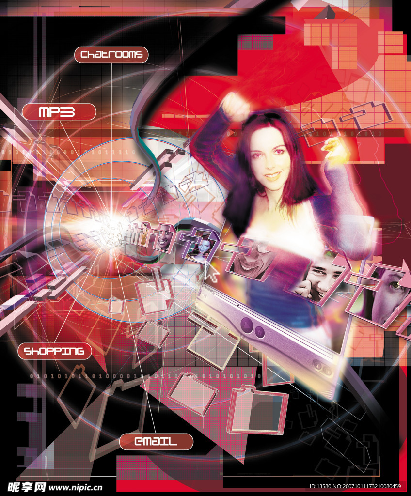 数码插画创意图库CD1