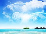 蓝天大海