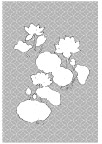 日本线描植物和花卉
