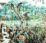 水墨山水初秋