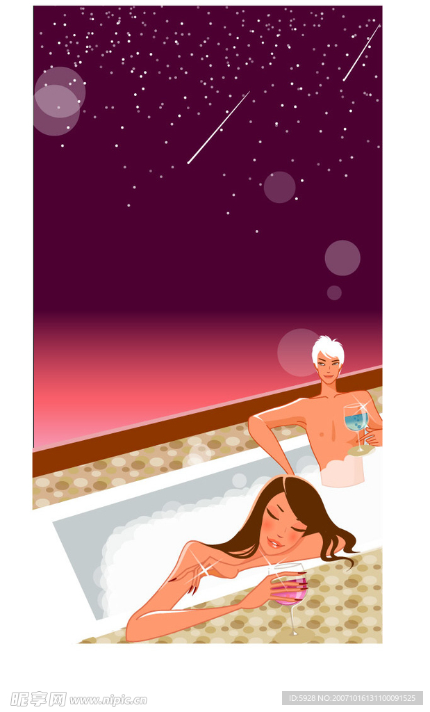 矢量时尚女性