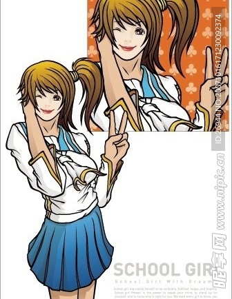 校园女孩  2
