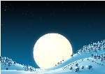 精品矢量圣诞雪景-2   07