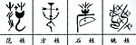 100个中文姓氏的图腾