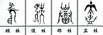 100个中文姓氏的图腾