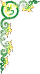 彩色花纹