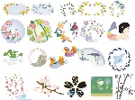 矢量花边