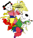 新年招财童子