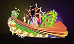 彩车很漂亮