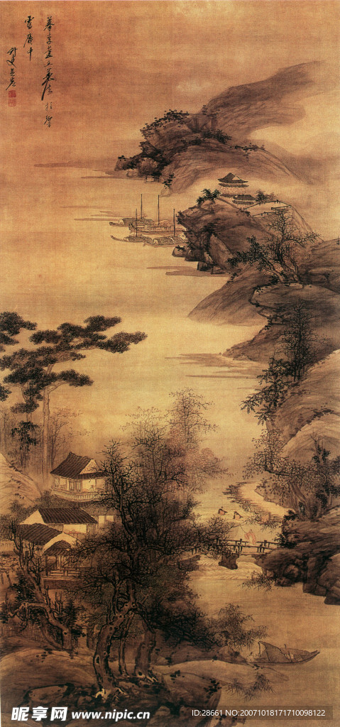 山水画