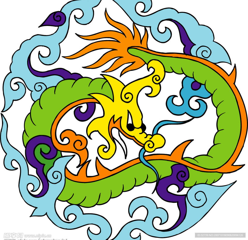 古代图案8(CDR格式)