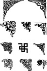 创意花纹边框