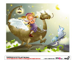 卡通儿童魔法世界