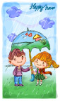 2007最新超可爱儿童插画