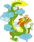 中国龙腾图