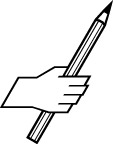 手势造型矢量图