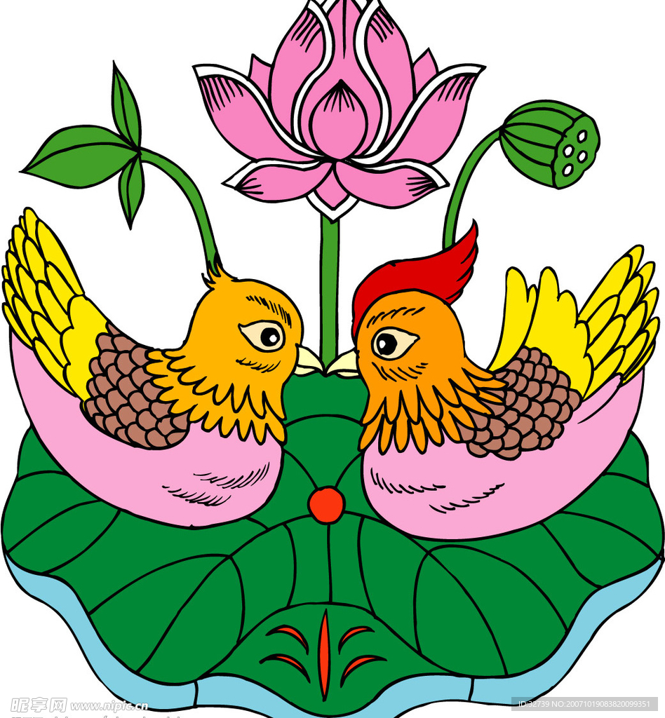 传统经典矢量图案35(CDR格式)