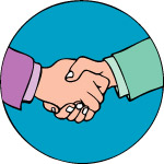 手势造型矢量图