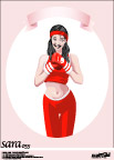 矢量美女