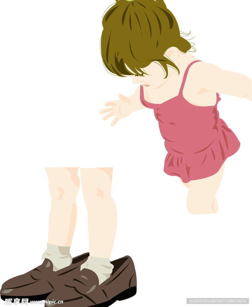 好奇女孩