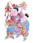 门神财神