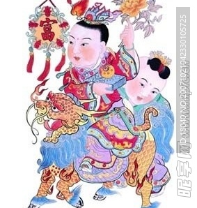 门神财神