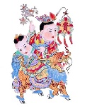 门神财神