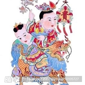 门神财神