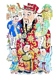 门神财神