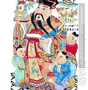门神财神