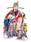 门神财神
