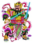 门神财神