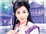 手绘古装美女