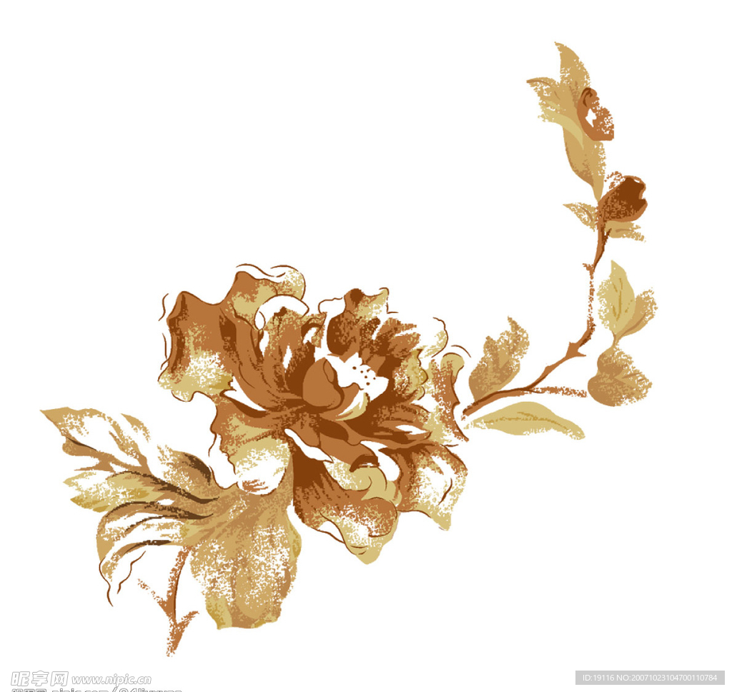 PSD花