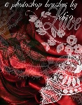 6个花边笔刷