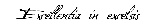 Excellentia in excelsis font