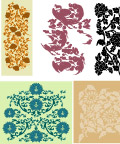 经典中国花纹