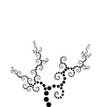 非主流透明花纹3