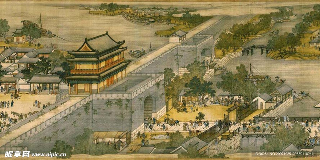 很清晰的清明上河图