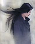 手绘美女
