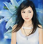 手绘美女