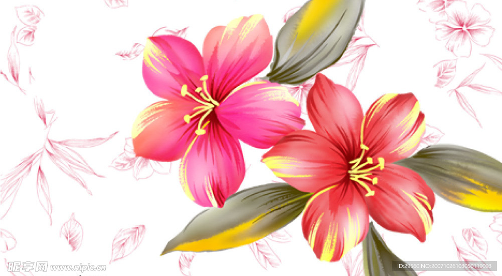 花