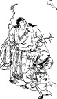 古代线描人物2