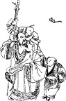 古代线描人物5