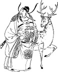 古代线描人物7